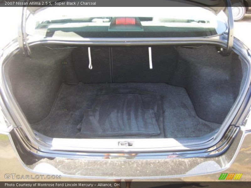 Super Black / Charcoal 2007 Nissan Altima 2.5 S