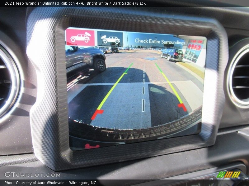 Bright White / Dark Saddle/Black 2021 Jeep Wrangler Unlimited Rubicon 4x4