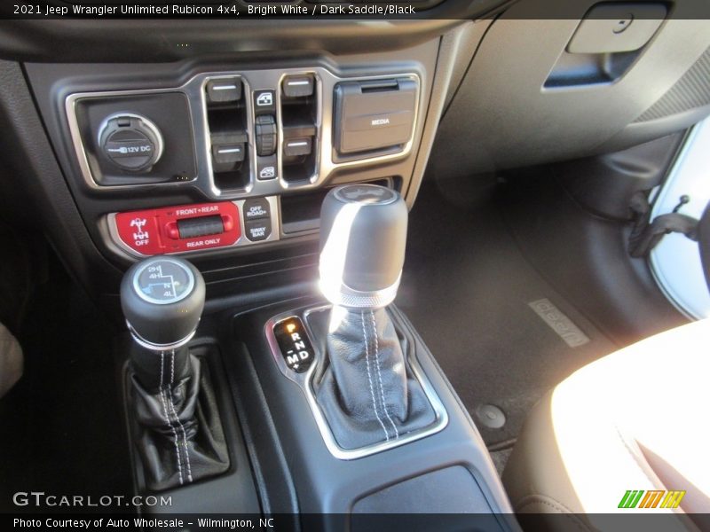 Bright White / Dark Saddle/Black 2021 Jeep Wrangler Unlimited Rubicon 4x4