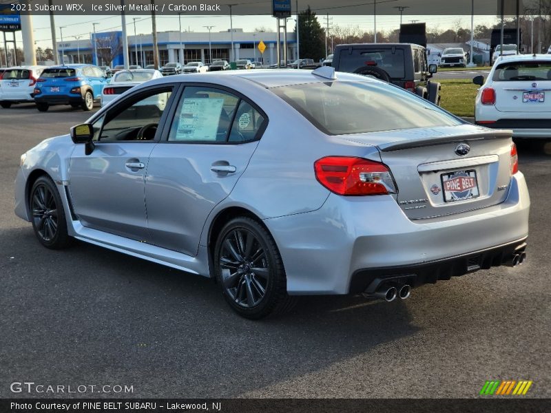 Ice Silver Metallic / Carbon Black 2021 Subaru WRX