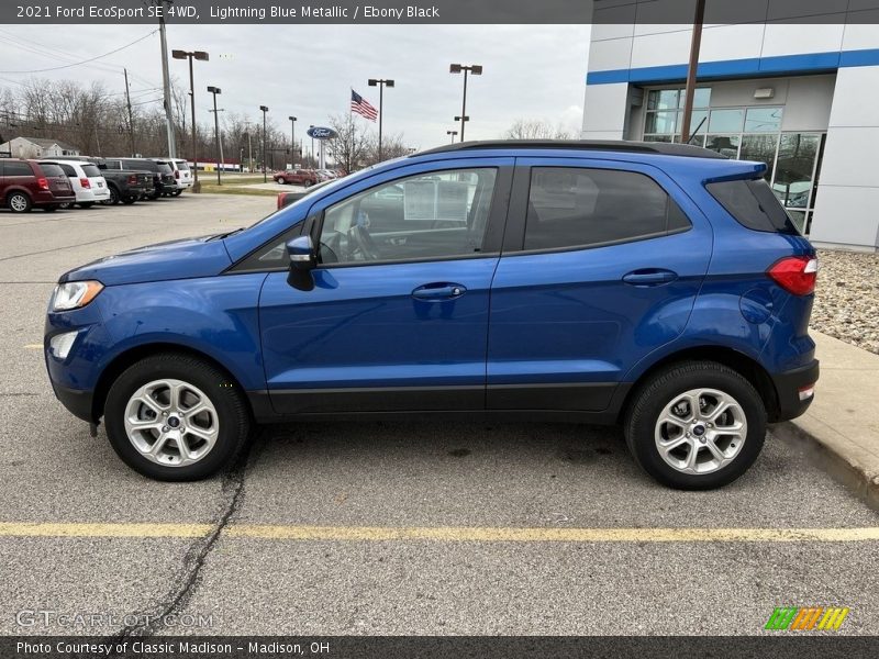  2021 EcoSport SE 4WD Lightning Blue Metallic