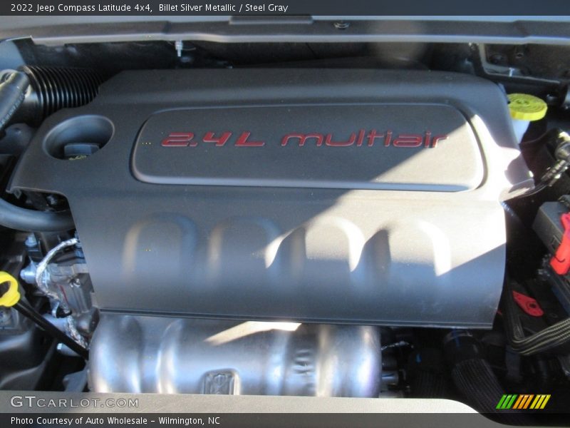 Billet Silver Metallic / Steel Gray 2022 Jeep Compass Latitude 4x4