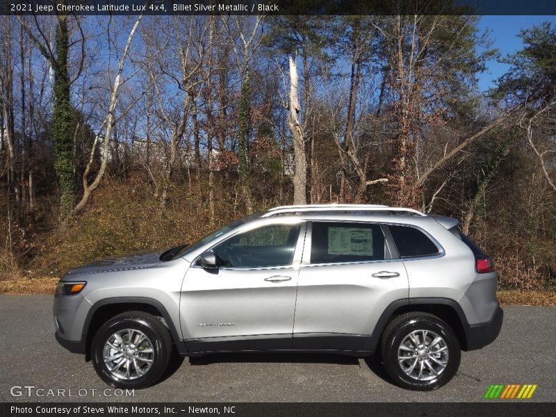 Billet Silver Metallic / Black 2021 Jeep Cherokee Latitude Lux 4x4