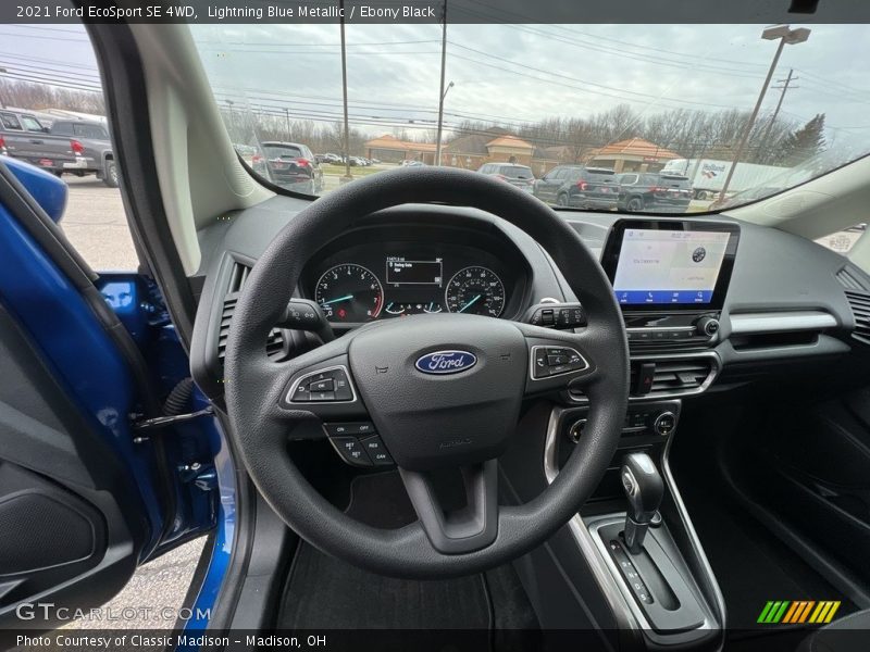 Dashboard of 2021 EcoSport SE 4WD