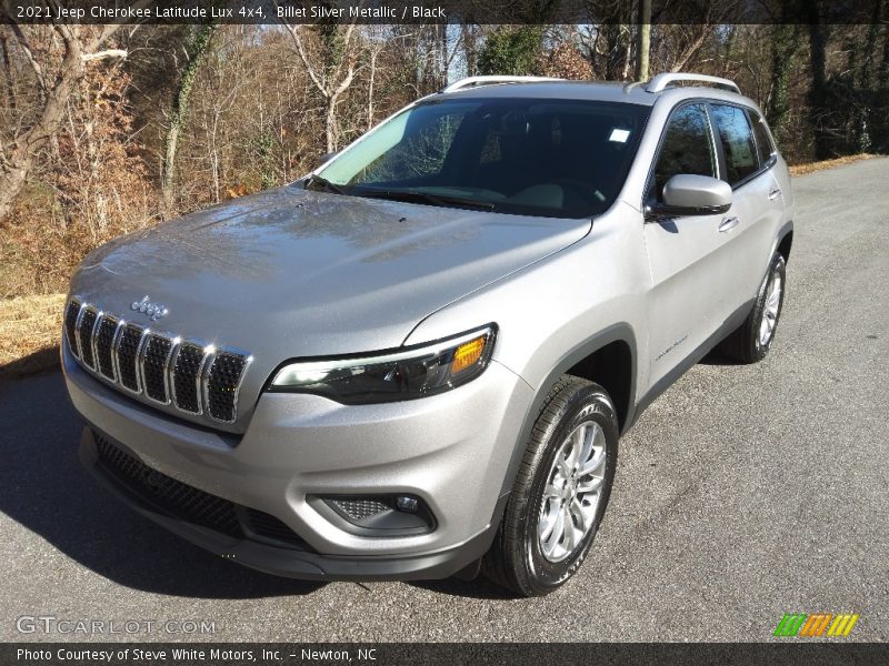 Billet Silver Metallic / Black 2021 Jeep Cherokee Latitude Lux 4x4