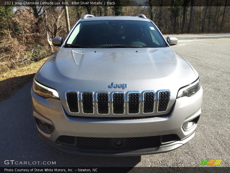 Billet Silver Metallic / Black 2021 Jeep Cherokee Latitude Lux 4x4