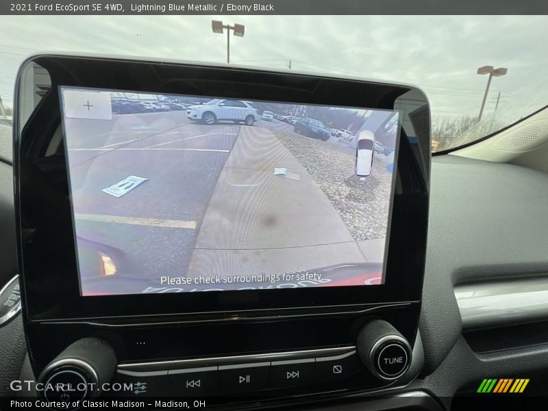 Lightning Blue Metallic / Ebony Black 2021 Ford EcoSport SE 4WD
