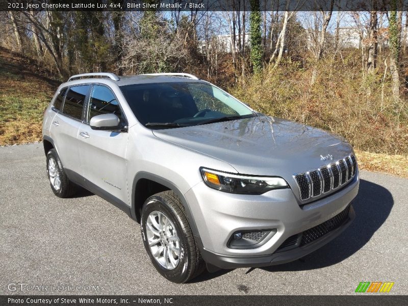 Billet Silver Metallic / Black 2021 Jeep Cherokee Latitude Lux 4x4