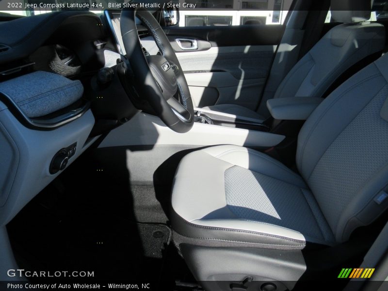 Billet Silver Metallic / Steel Gray 2022 Jeep Compass Latitude 4x4