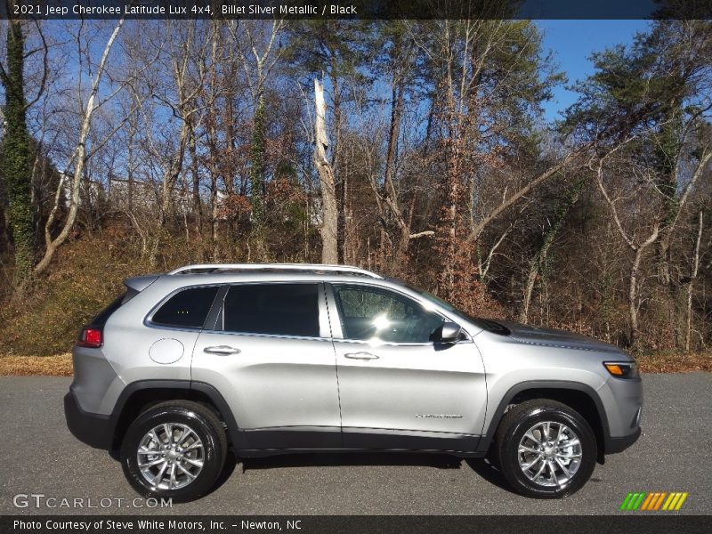 Billet Silver Metallic / Black 2021 Jeep Cherokee Latitude Lux 4x4