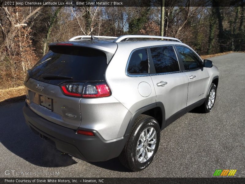 Billet Silver Metallic / Black 2021 Jeep Cherokee Latitude Lux 4x4