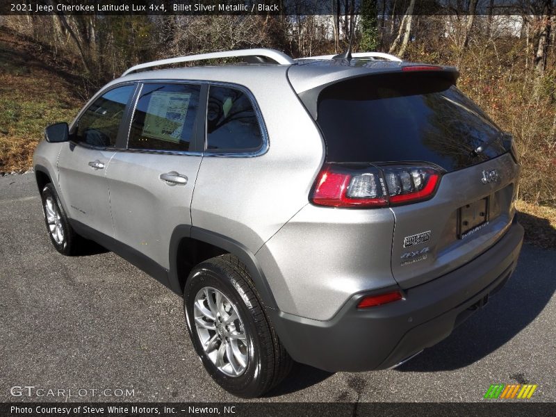 Billet Silver Metallic / Black 2021 Jeep Cherokee Latitude Lux 4x4