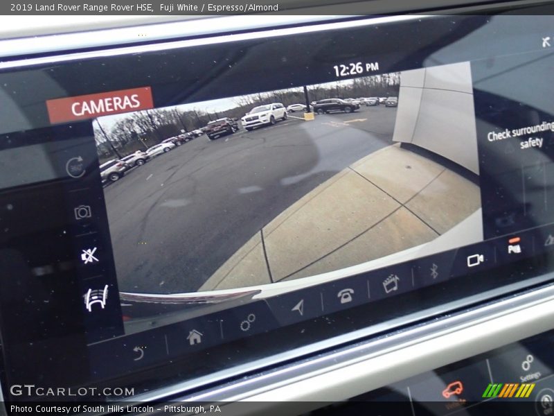 Fuji White / Espresso/Almond 2019 Land Rover Range Rover HSE