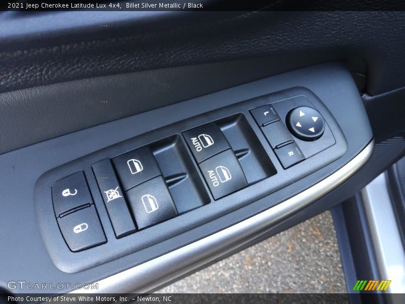 Billet Silver Metallic / Black 2021 Jeep Cherokee Latitude Lux 4x4
