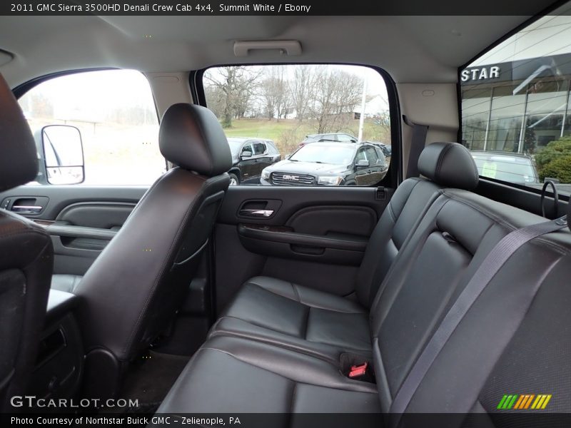 Summit White / Ebony 2011 GMC Sierra 3500HD Denali Crew Cab 4x4
