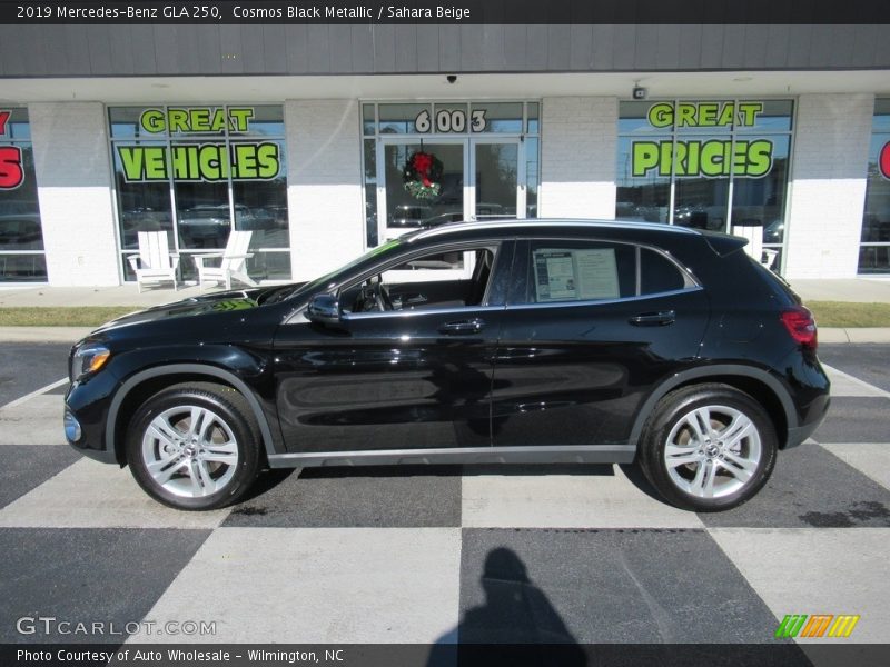 Cosmos Black Metallic / Sahara Beige 2019 Mercedes-Benz GLA 250