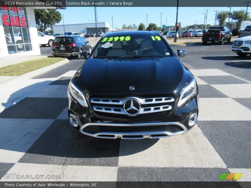 Cosmos Black Metallic / Sahara Beige 2019 Mercedes-Benz GLA 250