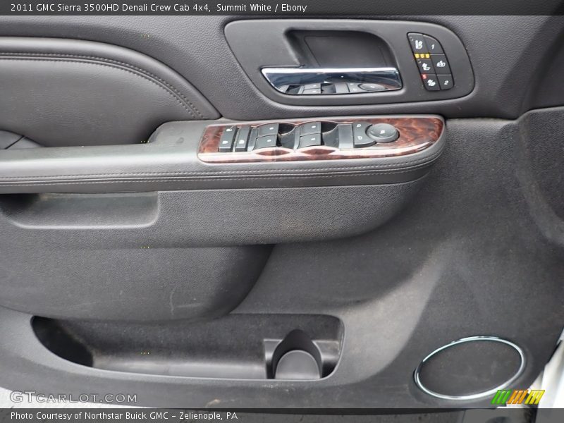 Summit White / Ebony 2011 GMC Sierra 3500HD Denali Crew Cab 4x4
