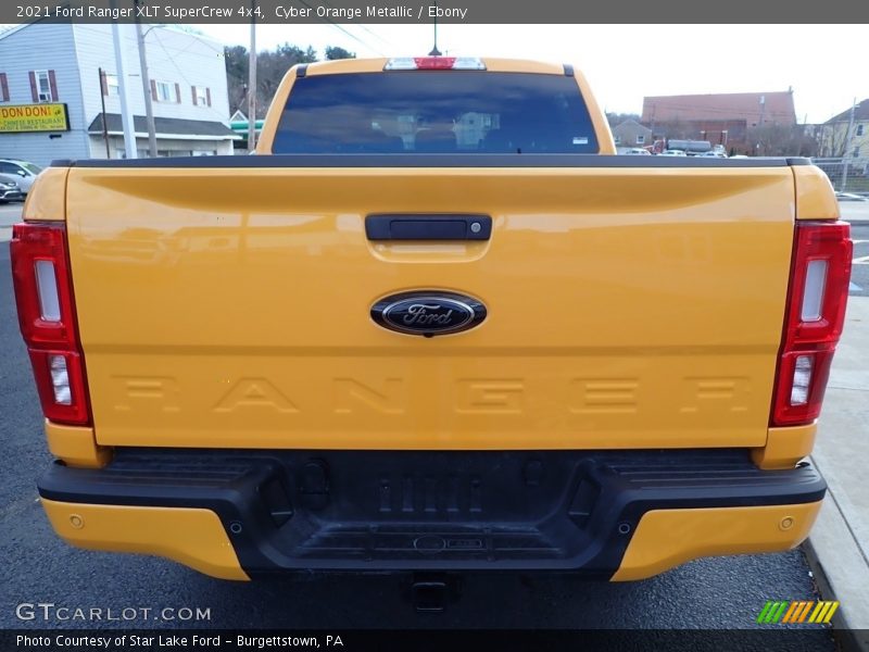 Cyber Orange Metallic / Ebony 2021 Ford Ranger XLT SuperCrew 4x4