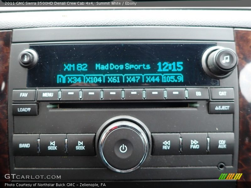 Summit White / Ebony 2011 GMC Sierra 3500HD Denali Crew Cab 4x4