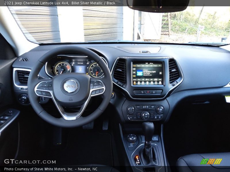 Billet Silver Metallic / Black 2021 Jeep Cherokee Latitude Lux 4x4