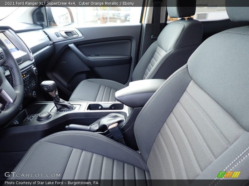 Cyber Orange Metallic / Ebony 2021 Ford Ranger XLT SuperCrew 4x4