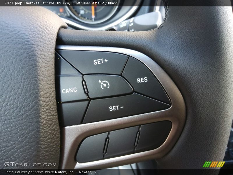 Billet Silver Metallic / Black 2021 Jeep Cherokee Latitude Lux 4x4