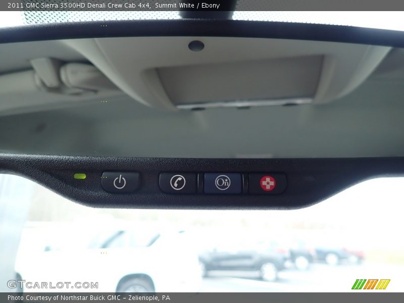 Summit White / Ebony 2011 GMC Sierra 3500HD Denali Crew Cab 4x4