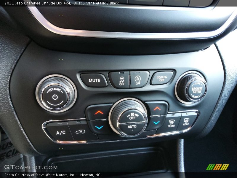 Billet Silver Metallic / Black 2021 Jeep Cherokee Latitude Lux 4x4