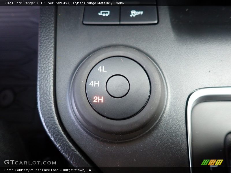 Cyber Orange Metallic / Ebony 2021 Ford Ranger XLT SuperCrew 4x4