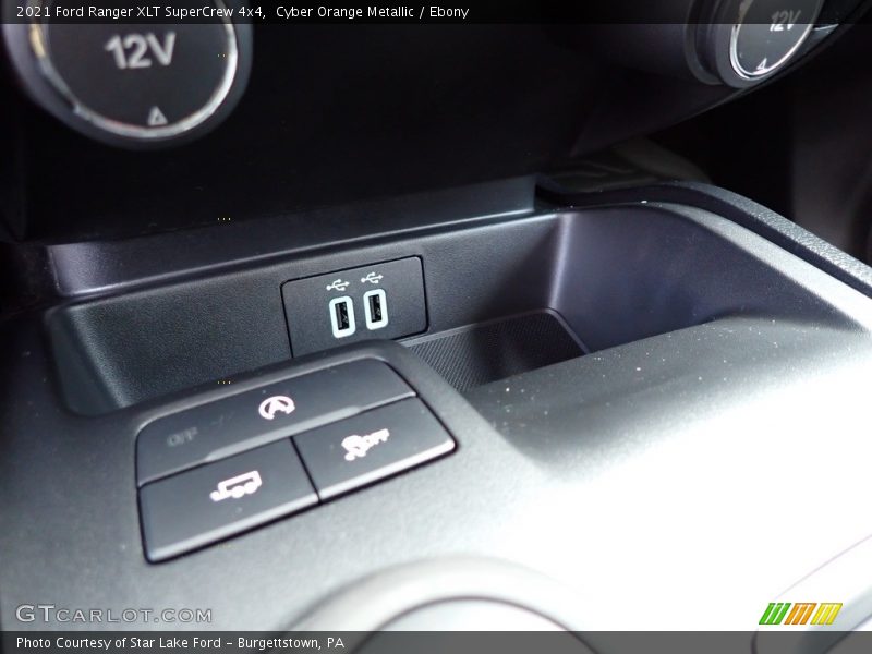 Cyber Orange Metallic / Ebony 2021 Ford Ranger XLT SuperCrew 4x4