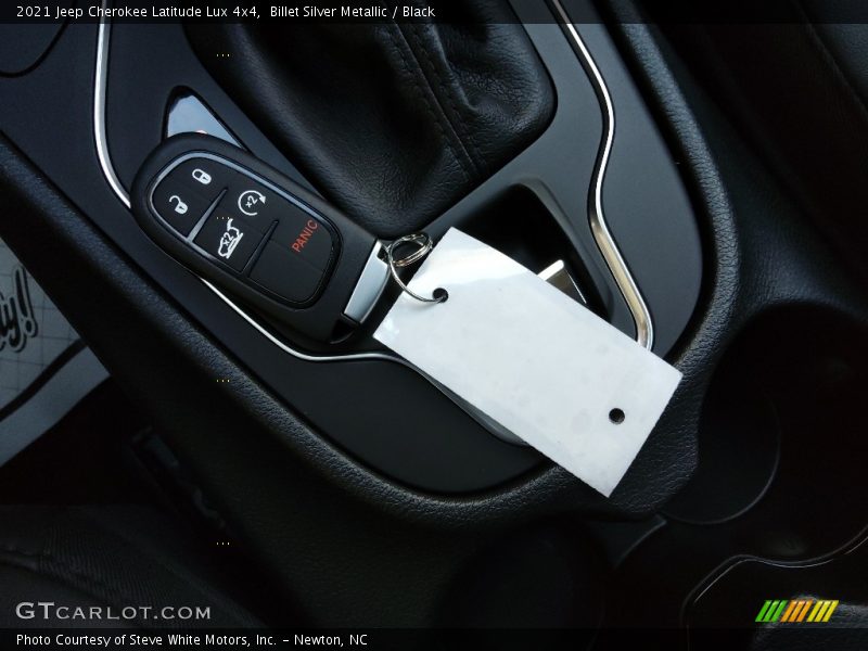 Billet Silver Metallic / Black 2021 Jeep Cherokee Latitude Lux 4x4