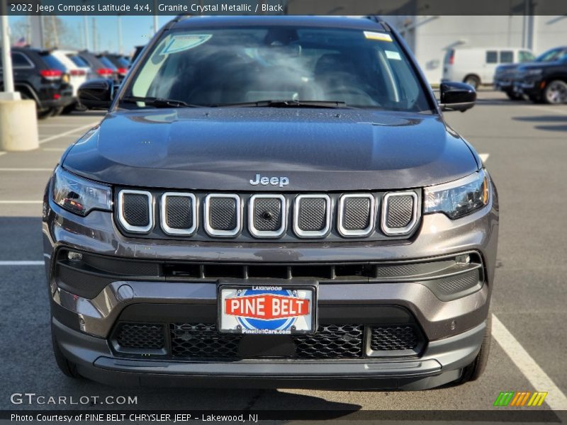 Granite Crystal Metallic / Black 2022 Jeep Compass Latitude 4x4