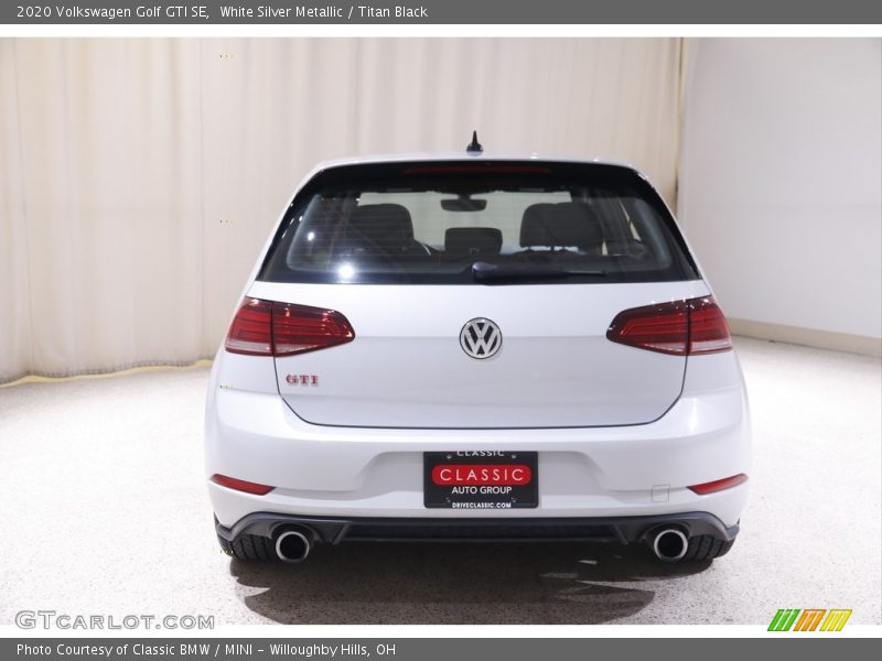 White Silver Metallic / Titan Black 2020 Volkswagen Golf GTI SE