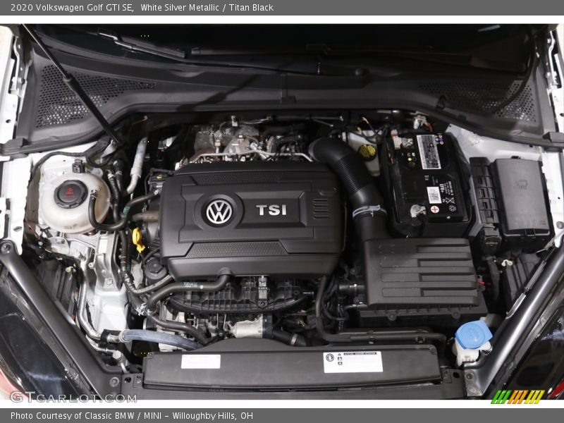 White Silver Metallic / Titan Black 2020 Volkswagen Golf GTI SE