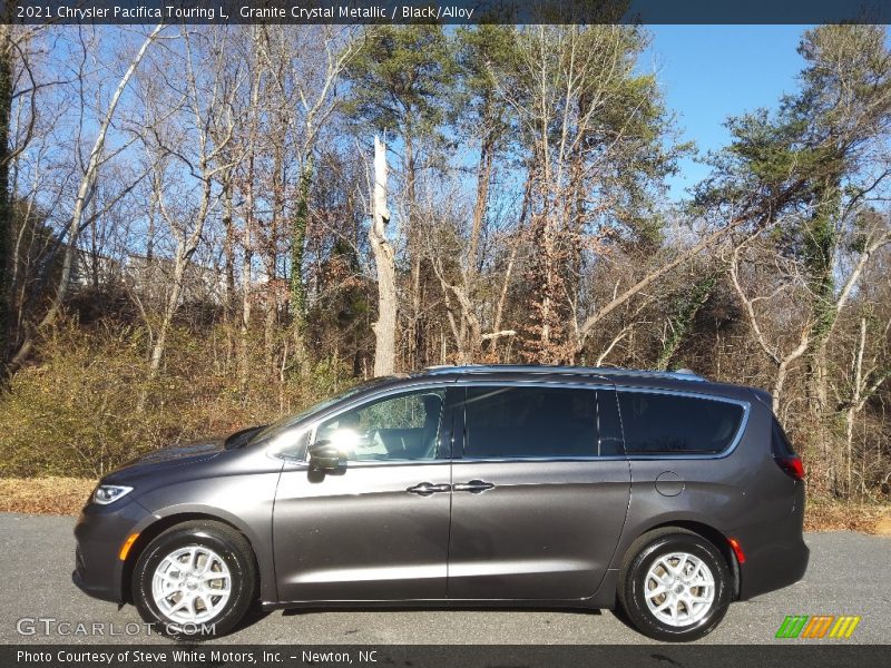 Granite Crystal Metallic / Black/Alloy 2021 Chrysler Pacifica Touring L