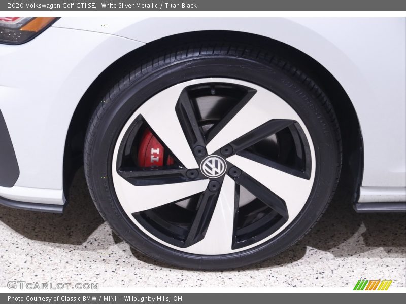 White Silver Metallic / Titan Black 2020 Volkswagen Golf GTI SE