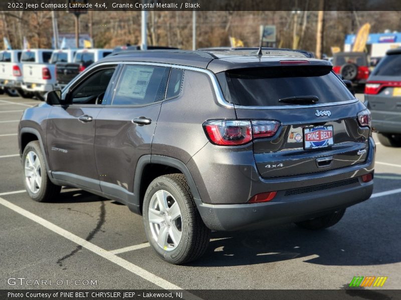 Granite Crystal Metallic / Black 2022 Jeep Compass Latitude 4x4