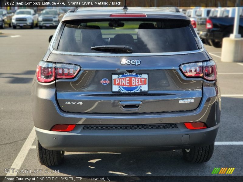 Granite Crystal Metallic / Black 2022 Jeep Compass Latitude 4x4