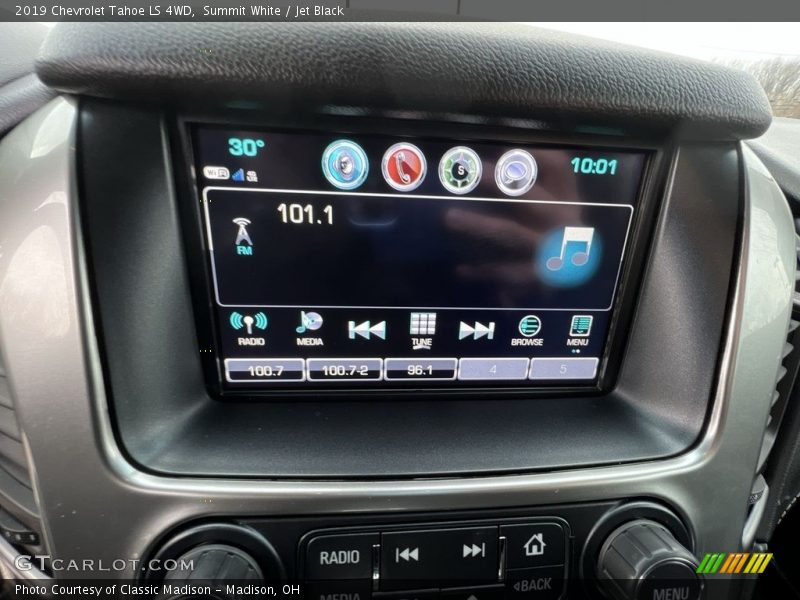Summit White / Jet Black 2019 Chevrolet Tahoe LS 4WD