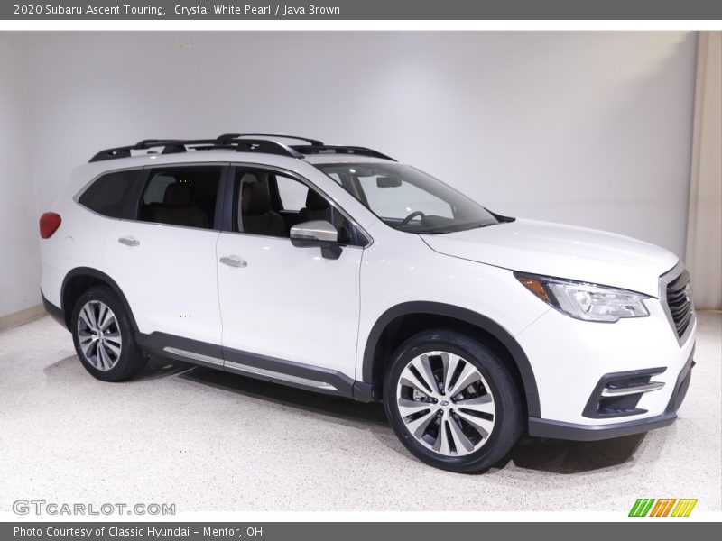 Crystal White Pearl / Java Brown 2020 Subaru Ascent Touring