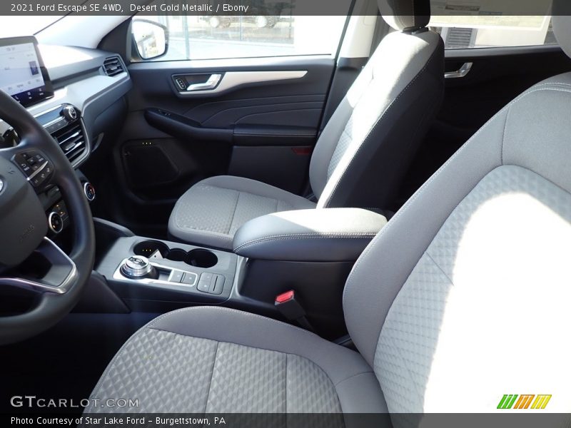 Desert Gold Metallic / Ebony 2021 Ford Escape SE 4WD