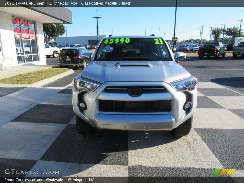 Classic Silver Metallic / Black 2021 Toyota 4Runner TRD Off Road 4x4