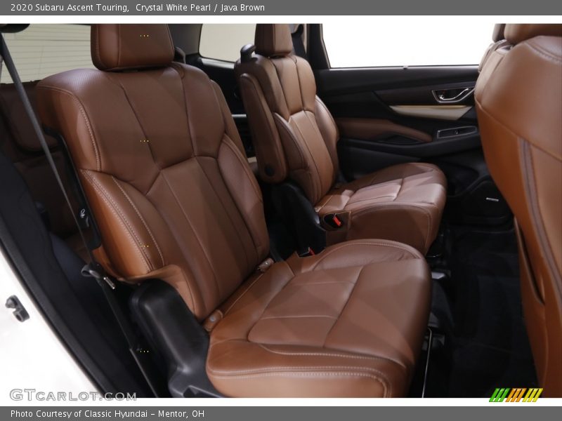 Crystal White Pearl / Java Brown 2020 Subaru Ascent Touring