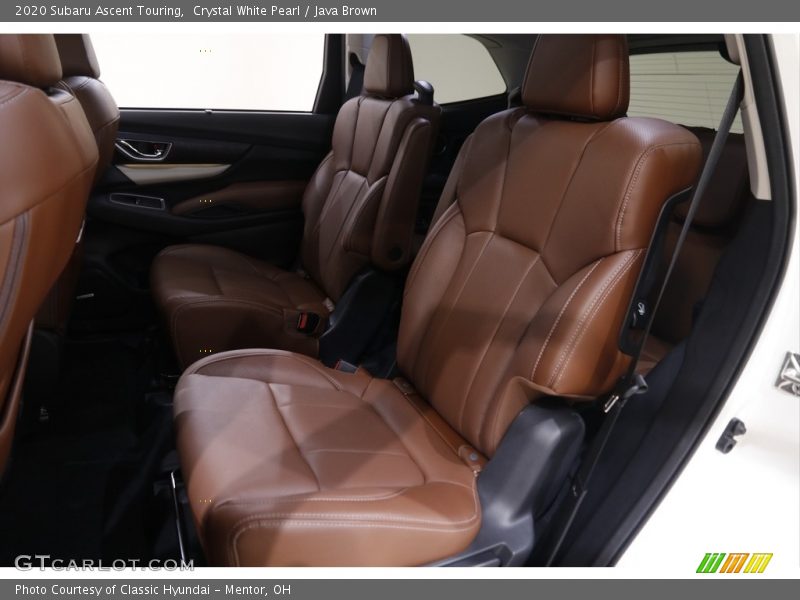 Crystal White Pearl / Java Brown 2020 Subaru Ascent Touring