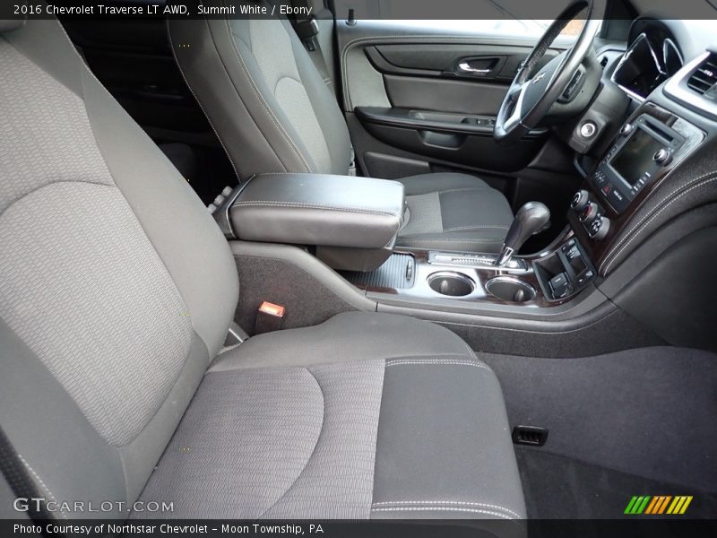 Summit White / Ebony 2016 Chevrolet Traverse LT AWD