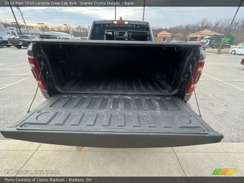 Granite Crystal Metallic / Black 2019 Ram 1500 Laramie Crew Cab 4x4