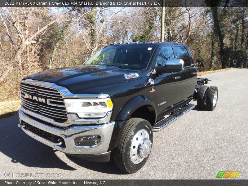 Diamond Black Crystal Pearl / Black 2022 Ram 4500 Laramie Crew Cab 4x4 Chassis