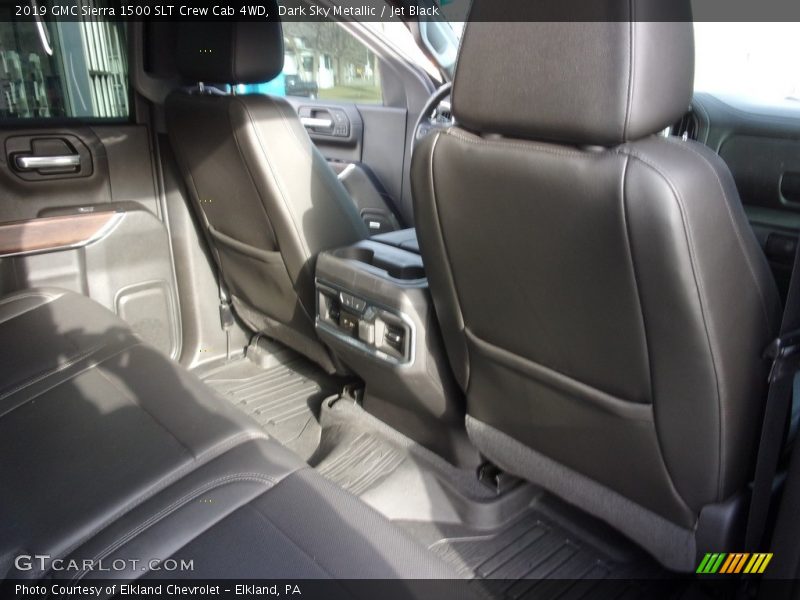 Dark Sky Metallic / Jet Black 2019 GMC Sierra 1500 SLT Crew Cab 4WD