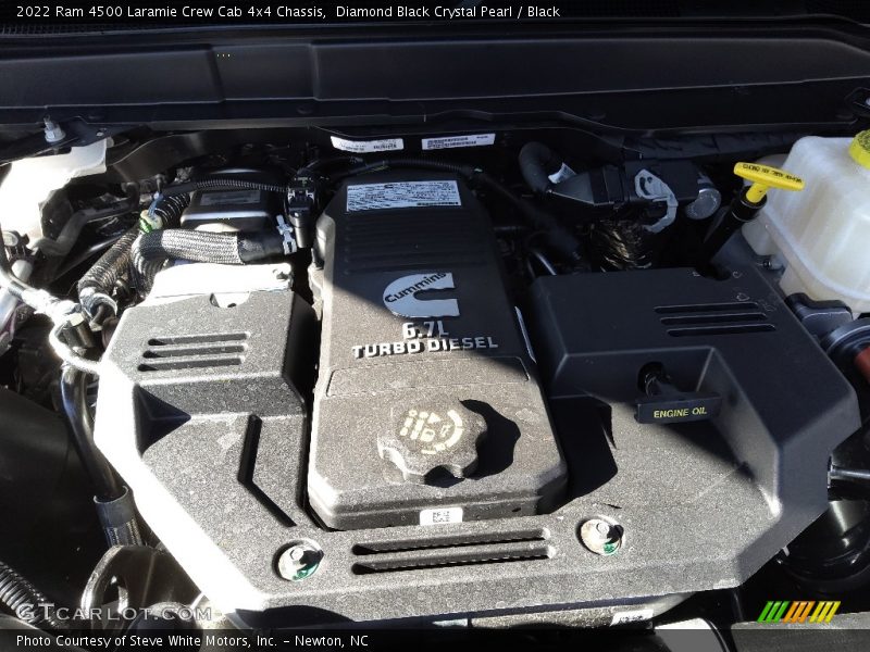 Diamond Black Crystal Pearl / Black 2022 Ram 4500 Laramie Crew Cab 4x4 Chassis